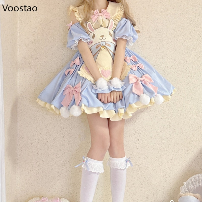 Sweet Lolita Bunny Party Dress