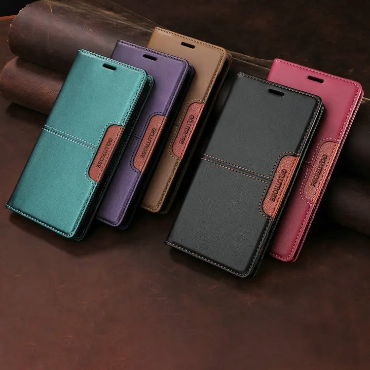 Luxury Case for Redmi Note 17 15 14 13 12 Pro Plus 5G 4G Flip Cover Magnet Wallet RFID Phone Book Funda Xiaomi Redmi Note 10 11S