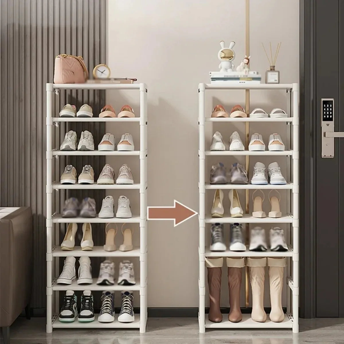 Stackable Shoe Cabinet Rack