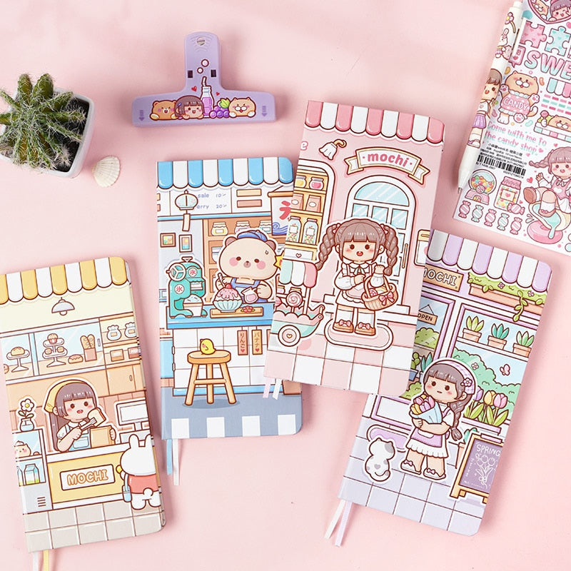 Cute Grid Paper Notebook