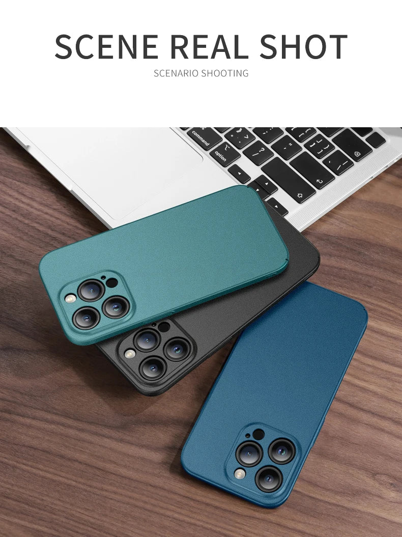 For iPhone 18 17 16 Pro Max 17e 16e 15 14 Plus 13 Mini Case ZROTEVE Ultra Slim Matte Hard PC Cover For IPhone17 Air Phone Case