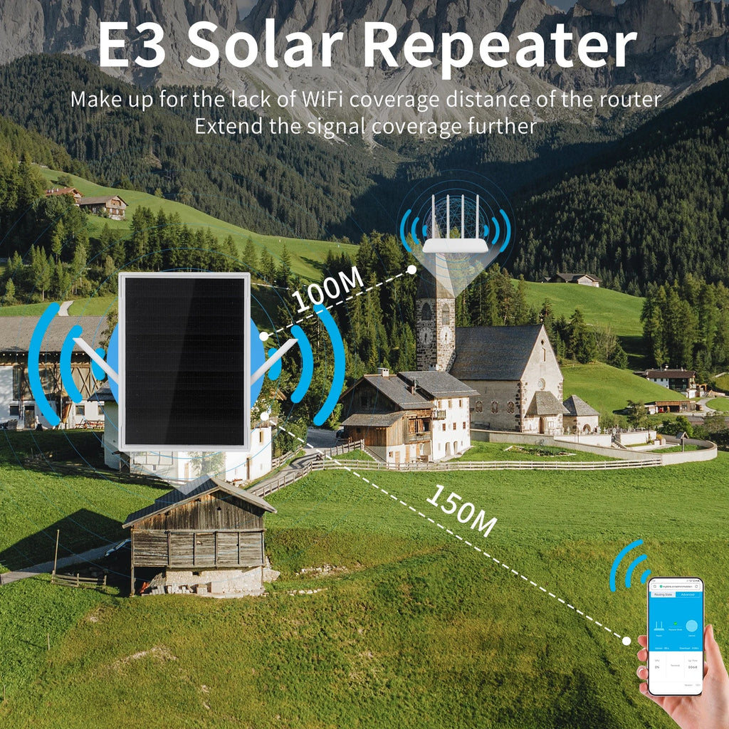 Solar WiFi Repeater 300Mbps