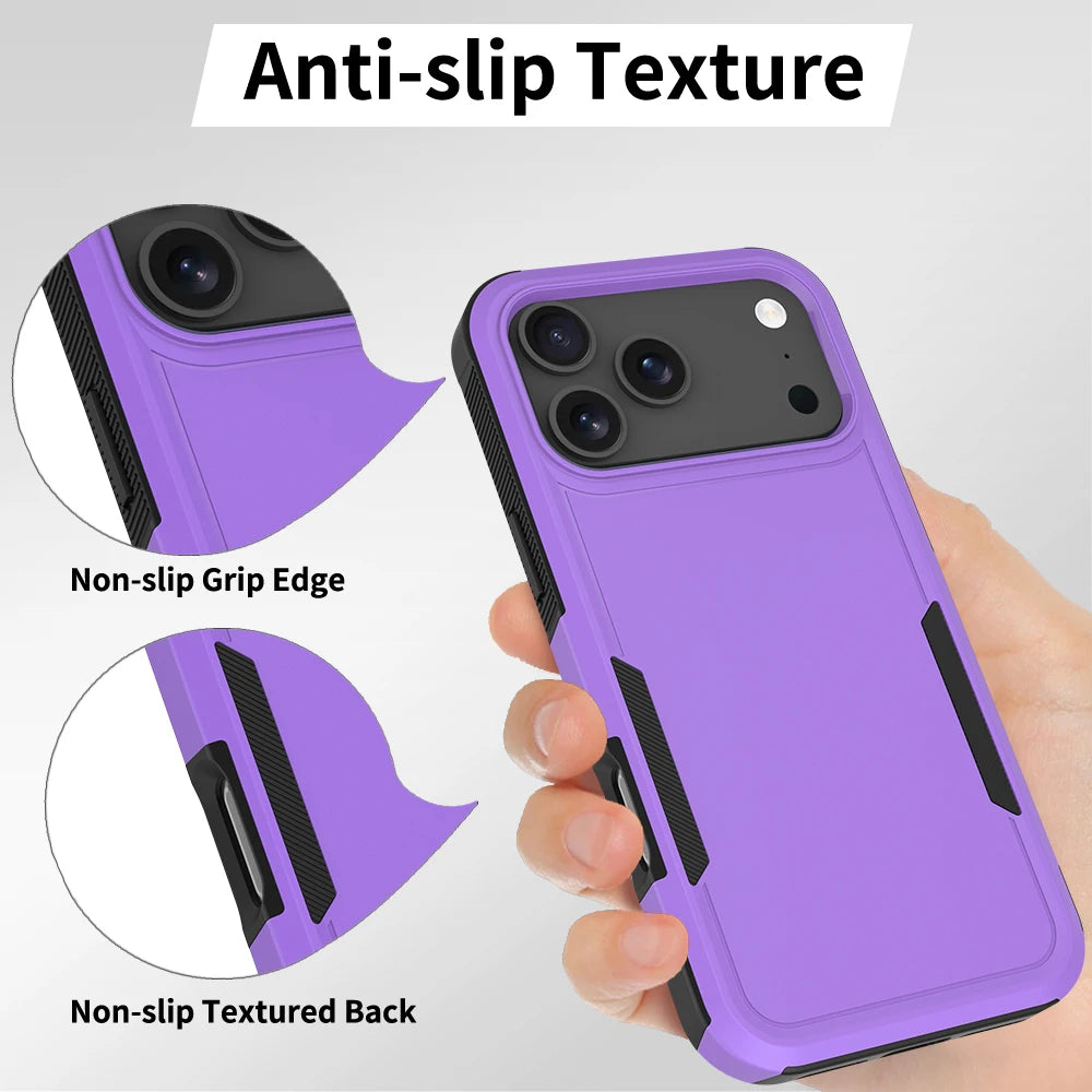 Heavy Duty Military Grade Armor Phone Case For IPhone 17E 16 15 14 Plus 13 Pro Max Otter Tough Box Hard Shockproof Protect Cover