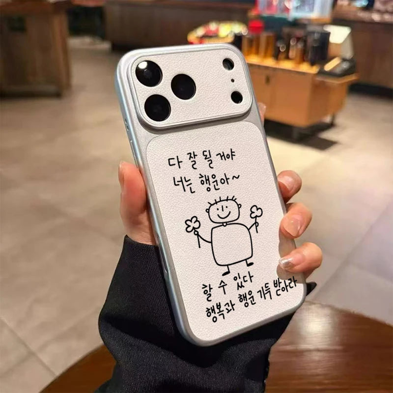 Stylish And Minimalist Printed Protective Phone Case For iPhone 18 17 Pro Max Cases iPhone 16 15 14 Plus 13 12 11 17E 16E Cover