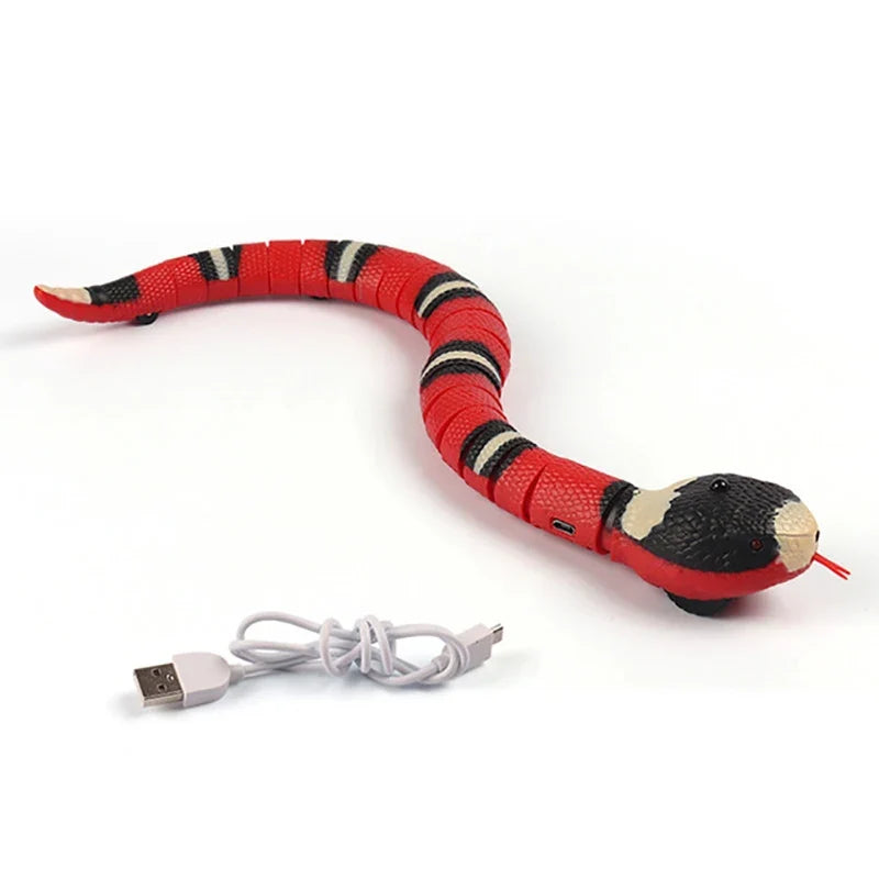 2023 Eletronic Smart Sensing Snake Automatic Cat Toys For Cats Dogs Pet Kitten Toys Pet Accessories