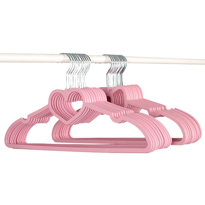 Heart Shaped Clothes Hangers