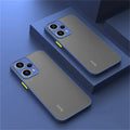 Matte Armor Case for Xiaomi Redmi Note 12 Turbo 13 11 10 Pro Plus  4G 5G Shockproof Bumper Phone Cover on Redmi 12 12C Cover