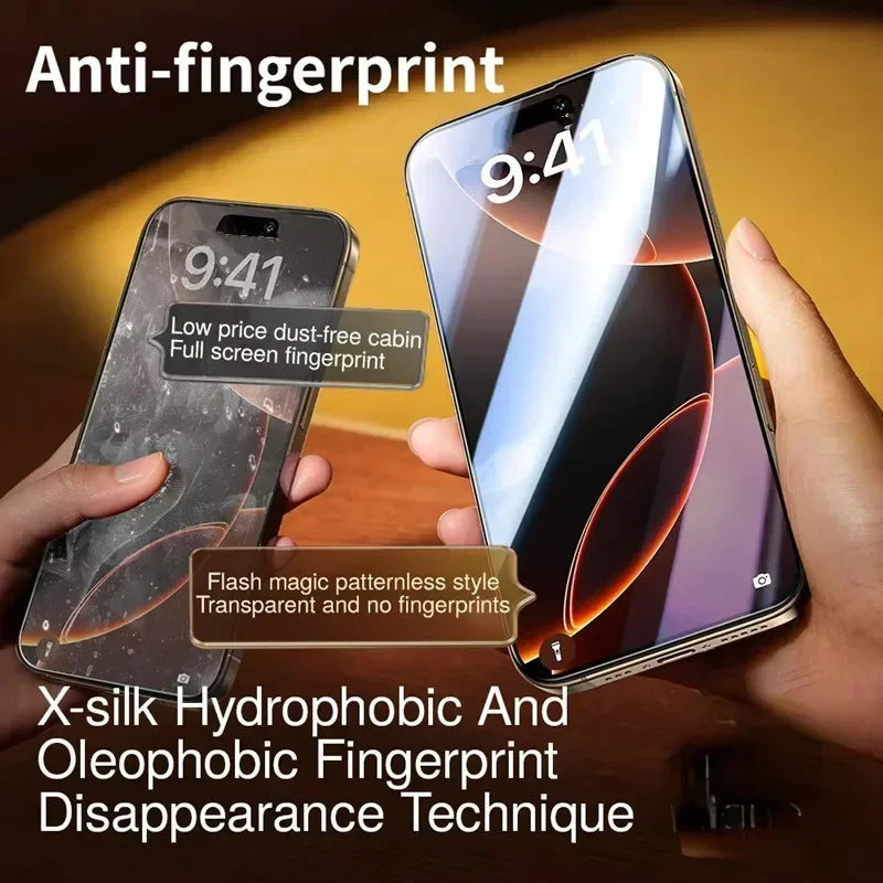 5Pcs Dust Free Installation Privacy Screen Protector for IPhone 14 11 12 13 15 16 Pro Max 15 16 Plus 13 Mini 16E Anti-spy Glass