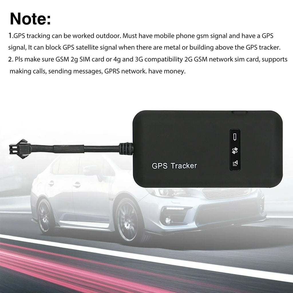 Real Time GPS Tracker Tracking Locator Device GPRS GSM
