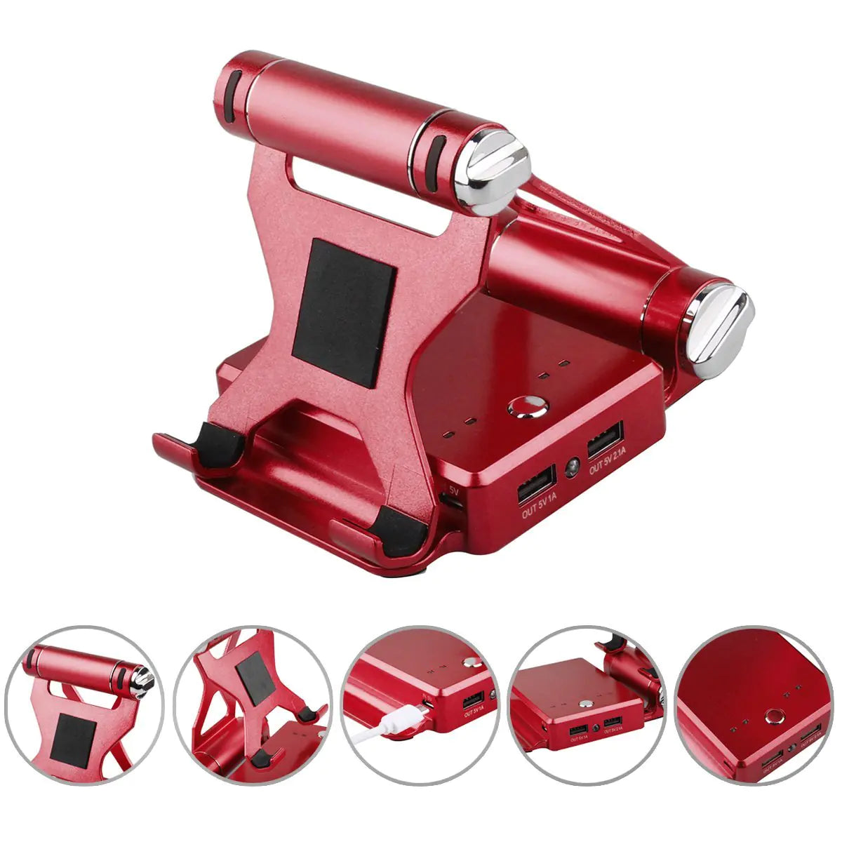 Podium Stand Extended Battery Up 200% Ipad, Iphone Other Smart