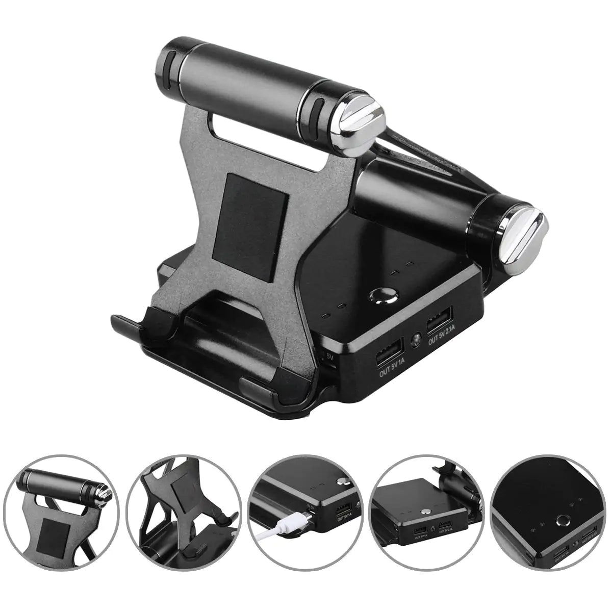 Podium Stand Extended Battery Up 200% Ipad, Iphone Other Smart