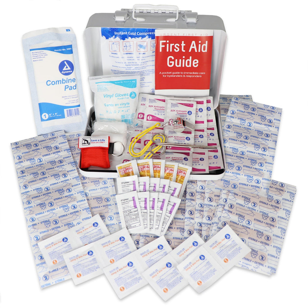 Swimming Pool & Lifeguard First Aid Kit - Metal