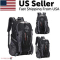40L Men Travel Backpack Rucksack Camping Laptop Hiking School