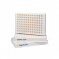 Whatman 7700-2803 Microplate, 96 Well, 800 microliter Volume, Clear Polystyrene, Long Drip Director, 25/pk