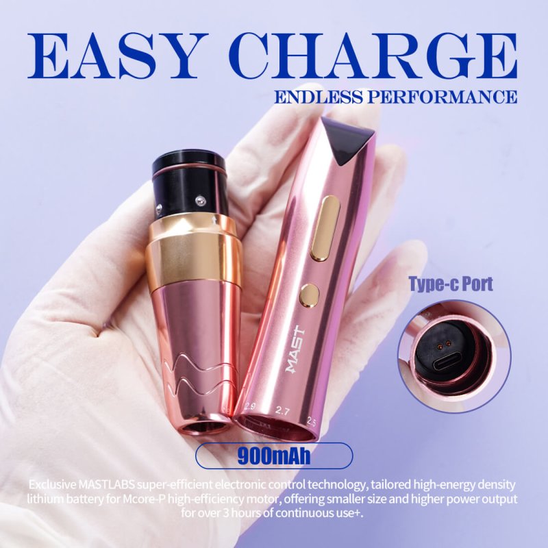 Dragonhawk Wireless Tattoo Pen Machine With 2.2Mm-3.2Mm