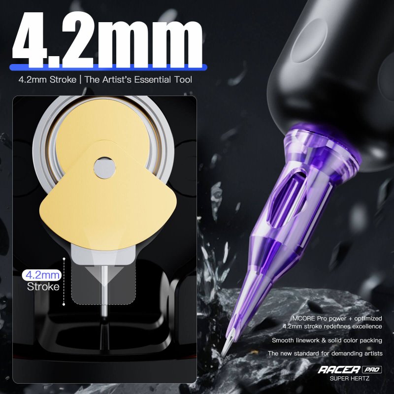 Dragonhawk Wireless Tattoo Pen Machine 4.2Mm Strokes Length |