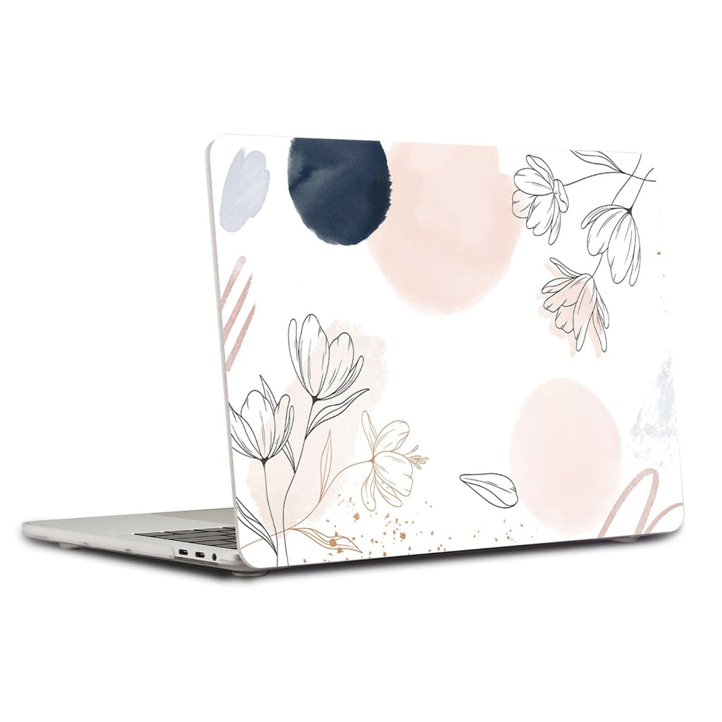 MacBook Pro Case 13-inch - Watercolor Floral Design