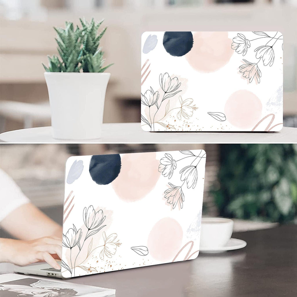MacBook Pro Case 13-inch - Watercolor Floral Design