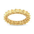 14K Yellow Gold Princess Cut Ring