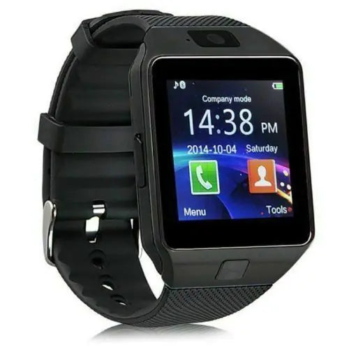 Bluetooth Smart Watch W/camera Waterproof Phone Mate Android