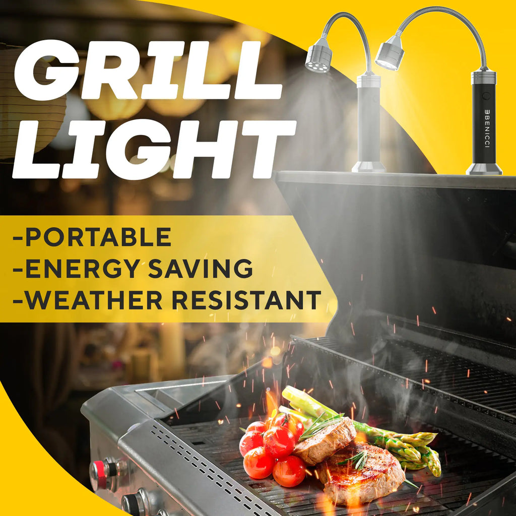 Flexible LED BBQ Grill Lights Set