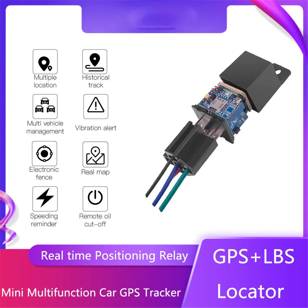 GPS Tracker Real-time Tracking Locator Device GPRS GSM