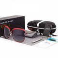 Polarized Gradient Round Sunglasses