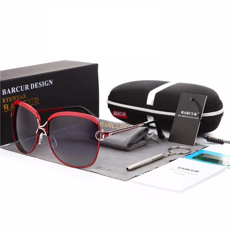 Polarized Gradient Round Sunglasses