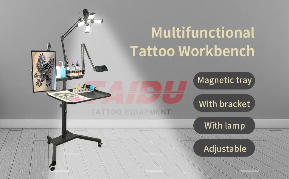 Taidu Multi-Functional Double Holder Tattoo Bench
