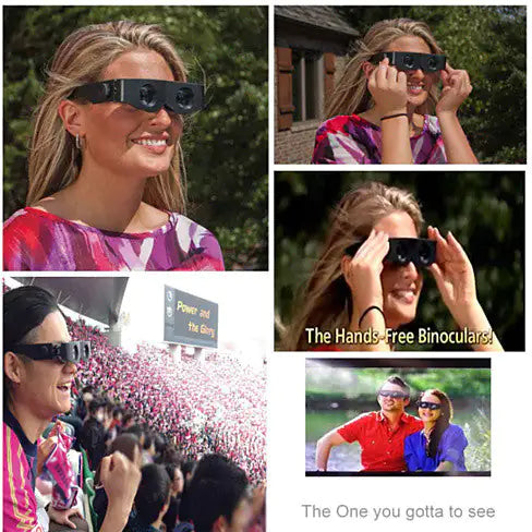 Wearable Hands-Free Binoculars