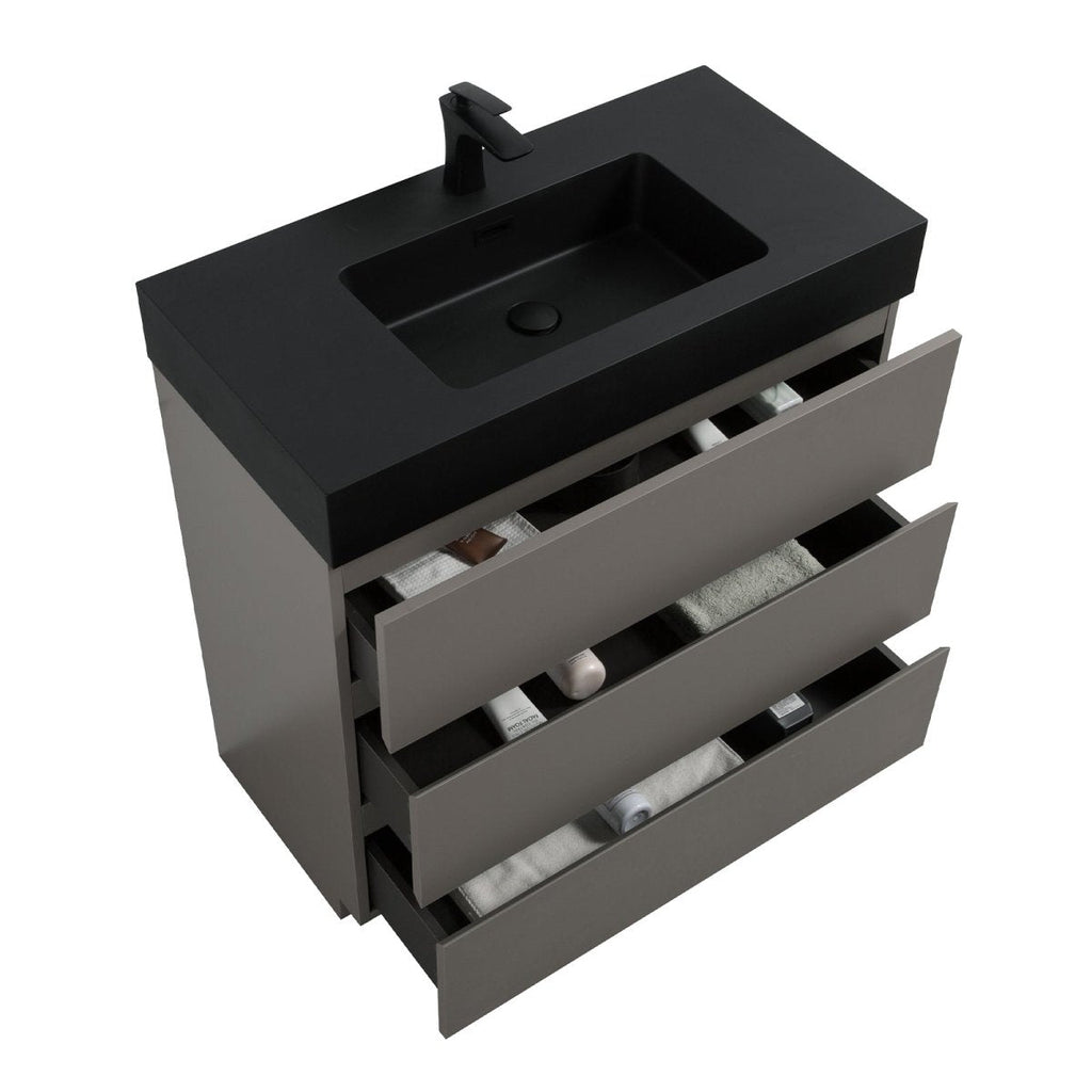 [SAK71364] 36" Premium Bathroom Vanity Set