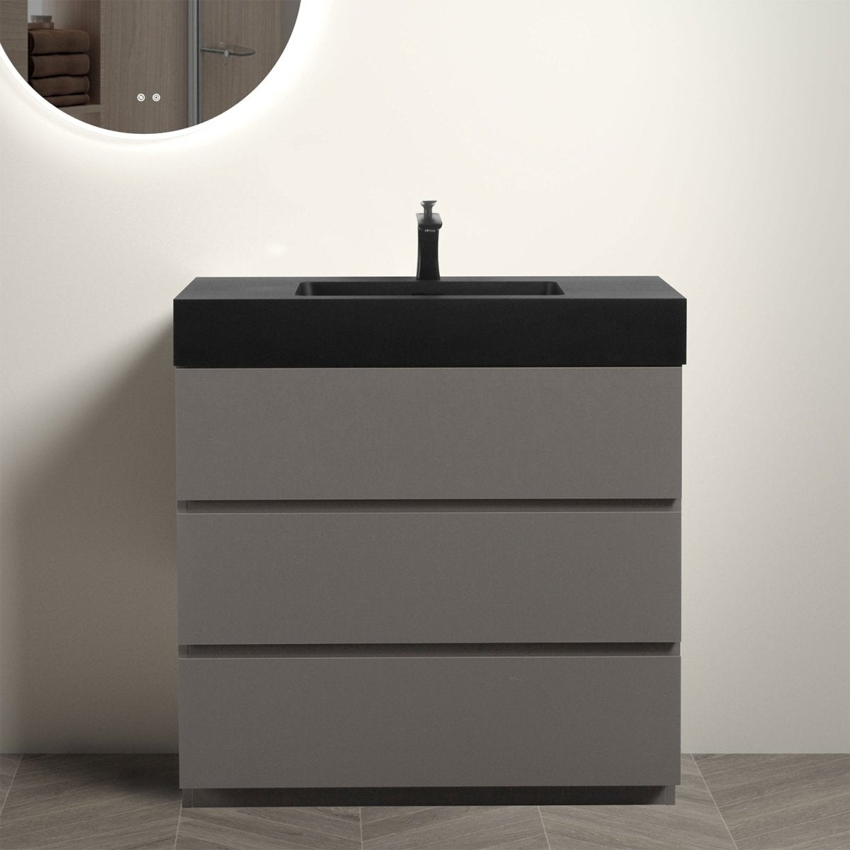 [SAK71364] 36" Premium Bathroom Vanity Set