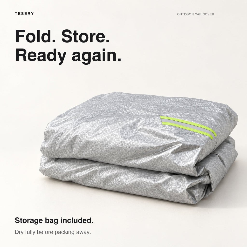 All-Weather Car Cover for Model 3/Y/S | Waterproof Oxford