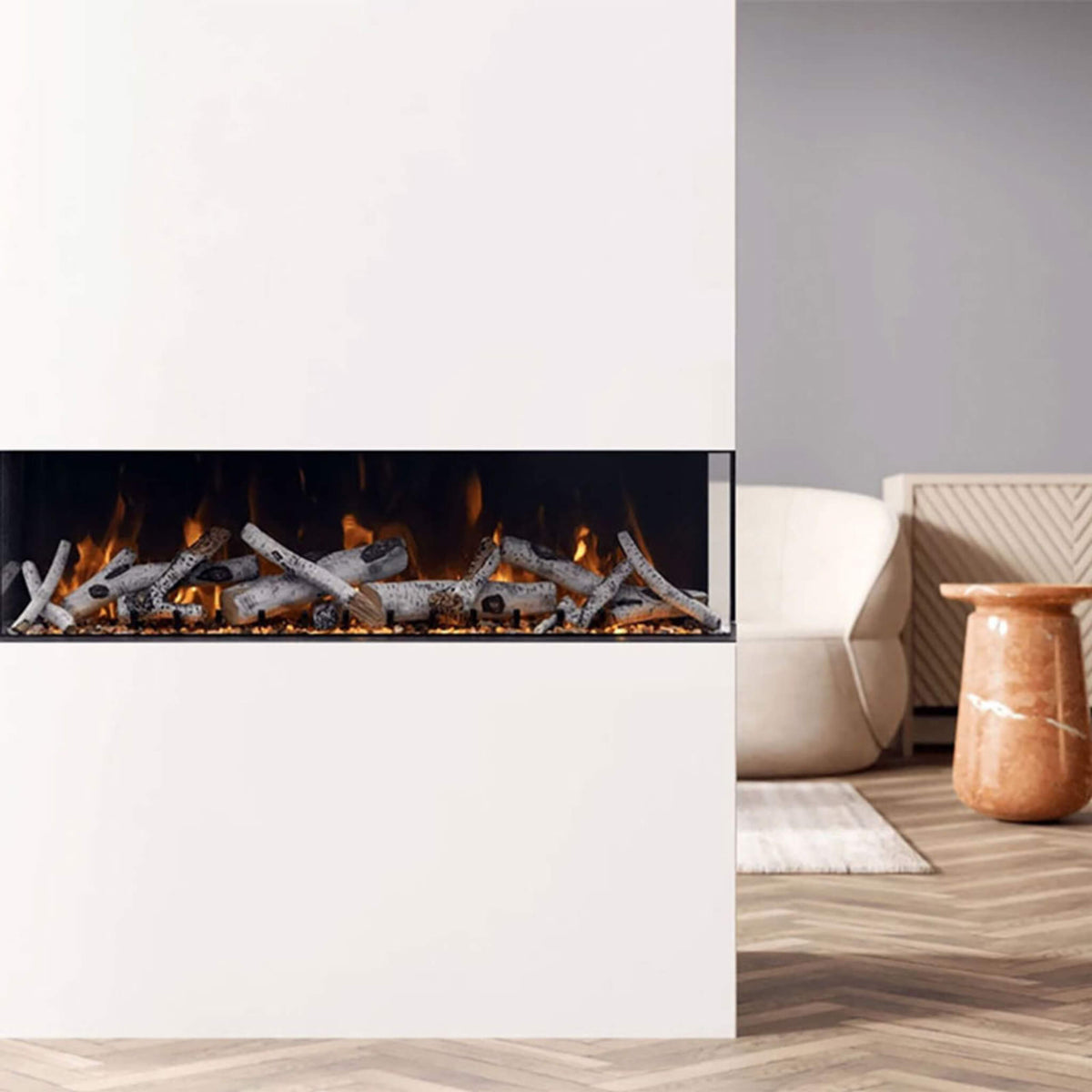 Amantii Tru-View XL Deep Smart Electric Fireplace [50/60/72-TRU-VIEW-XL] (SAK52864)