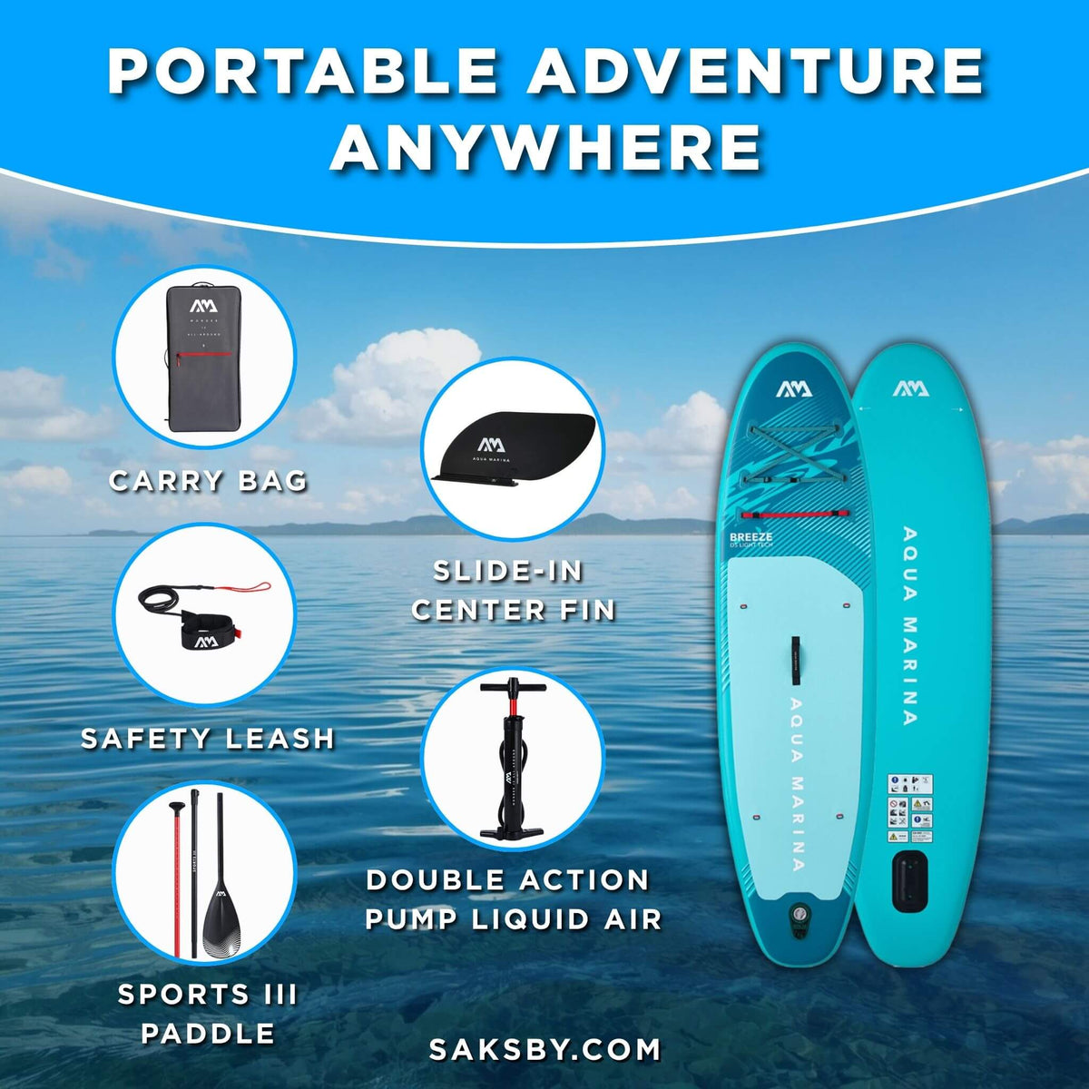[BT-23BRP] Aqua Marina Breeze 9FT SUP
