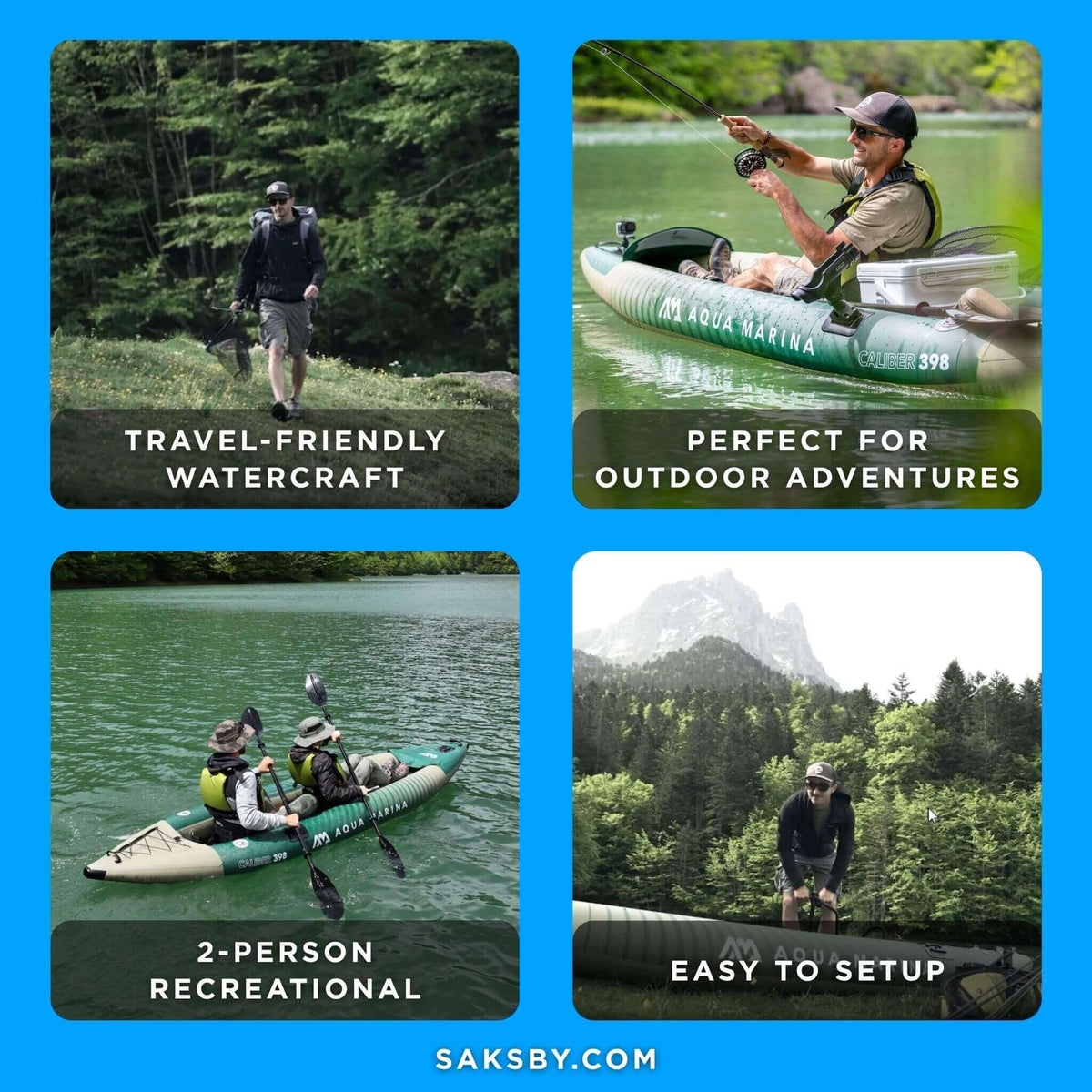 [CA-398] Aqua Marina Caliber 13FT Kayak
