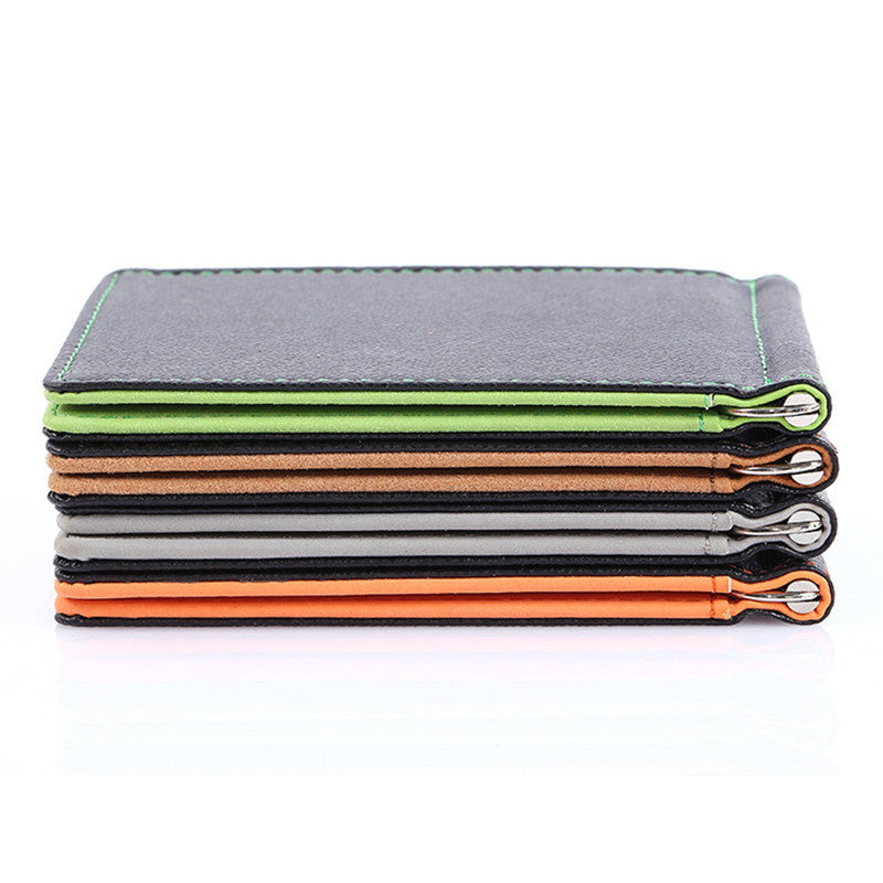Creative PU Fashion Wallet Business Card Holder