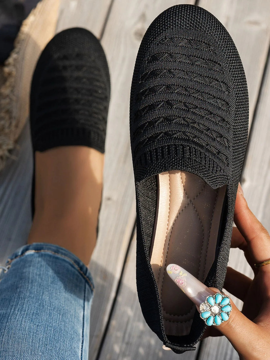 Breathable Mesh Slip-Ons
