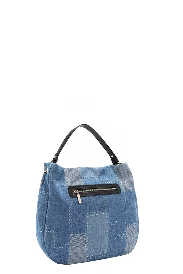 Nicole Lee USA Bosque De Amor Denim Hobo Bag