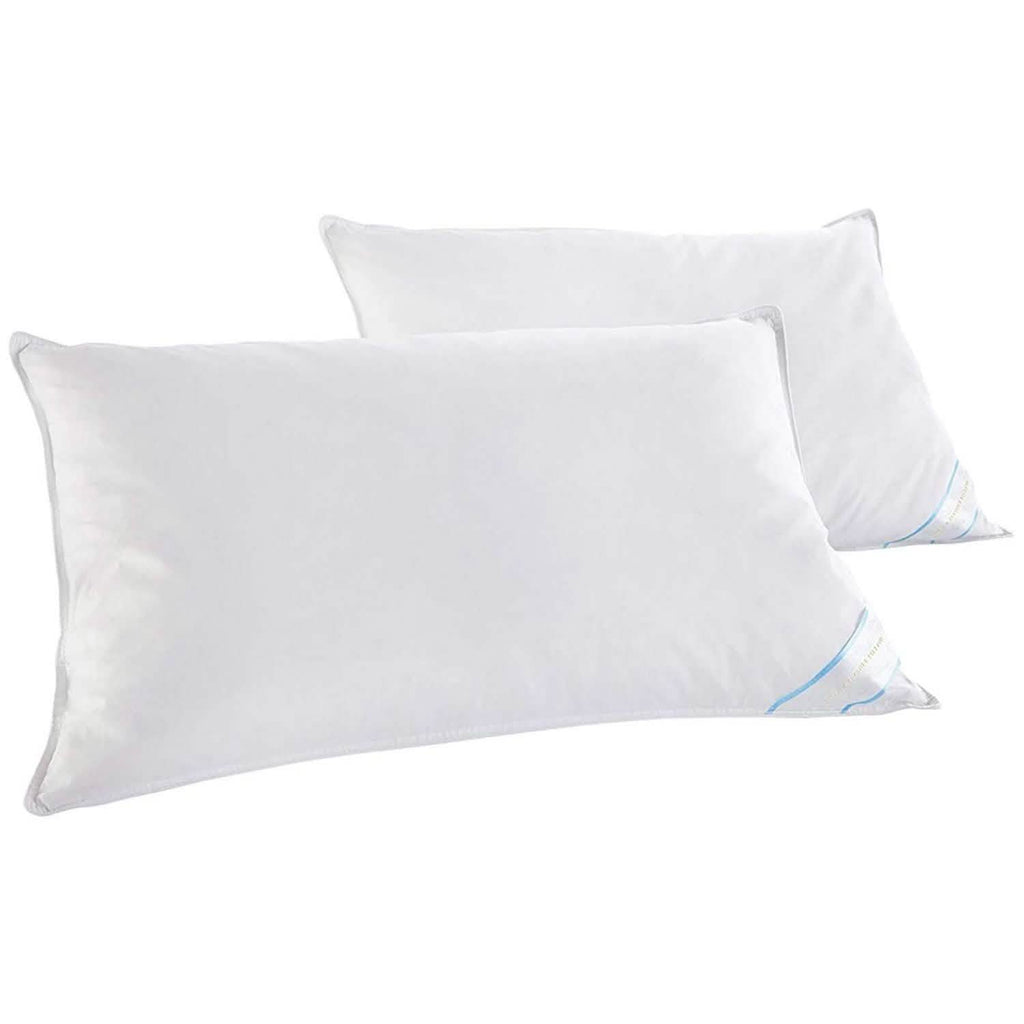 Beauty Sleep 100% Cotton-Covered Duck Feather Pillows