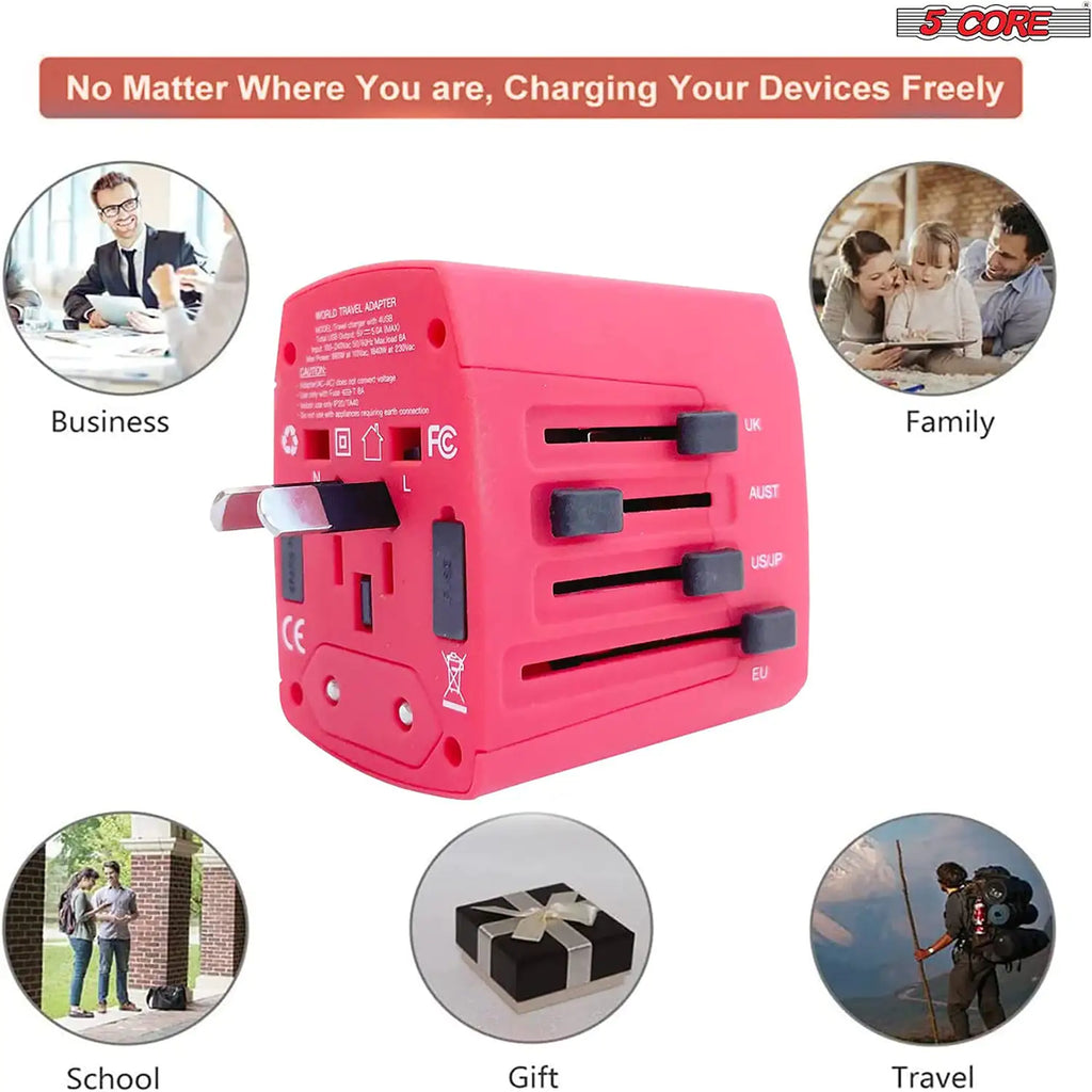 Universal Travel Adapter International Power Adapters 3
