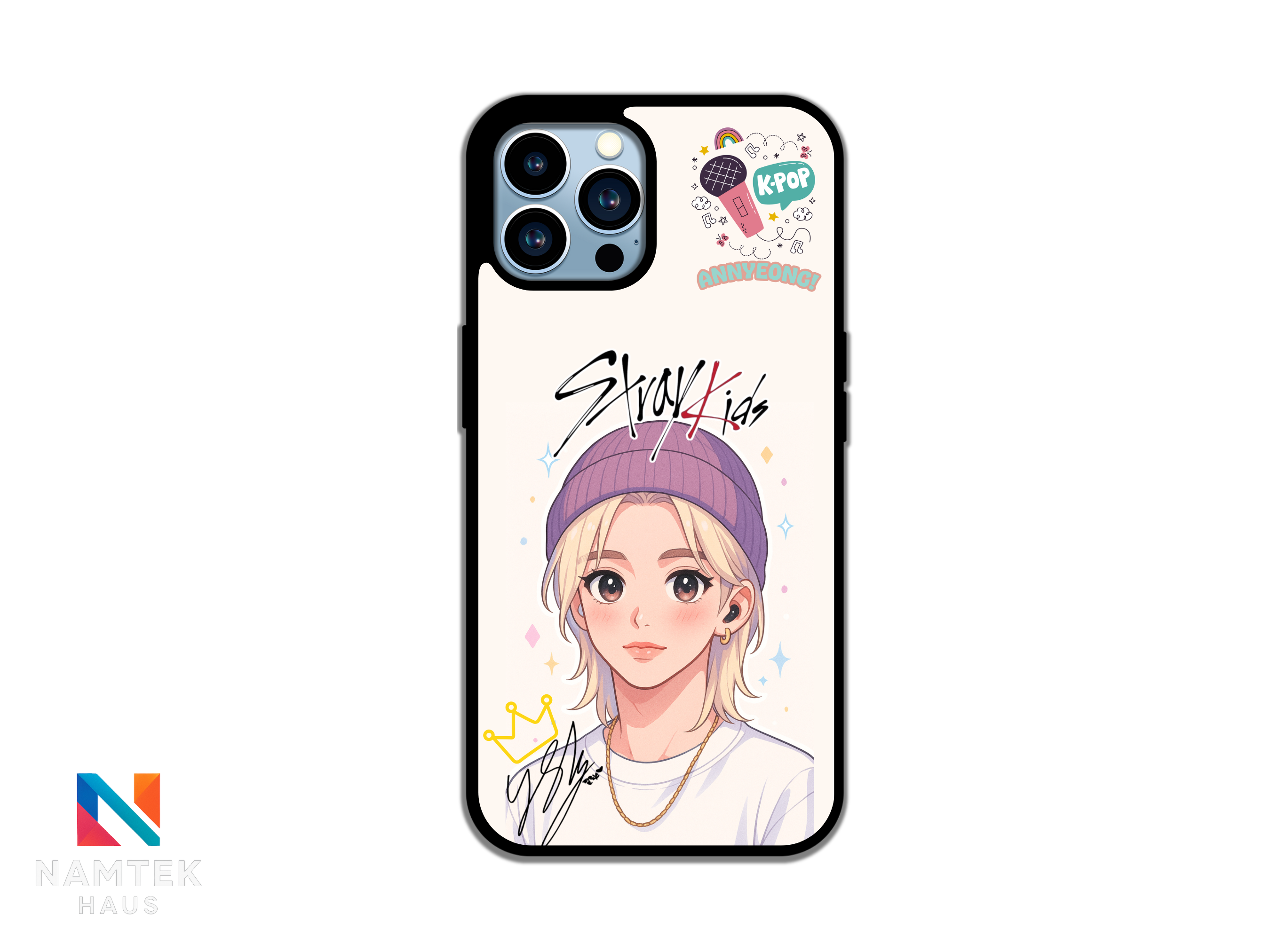 Stray Kids Felix Bias Phone Case - K-pop iPhone & Samsung Case