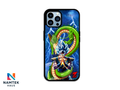 Cosmic Warrior & Emerald Dragon Phone Case