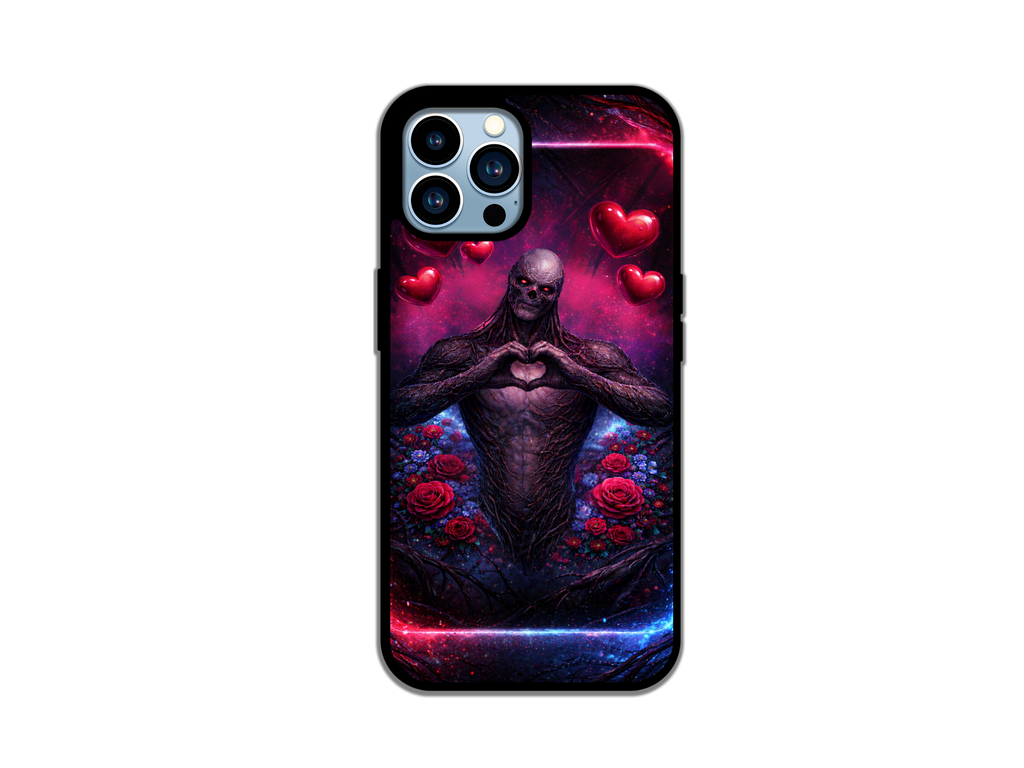 Stranger Things Vecna Showing Sum Luv! Saint Valentine's iPhone & Samsung Phone Case