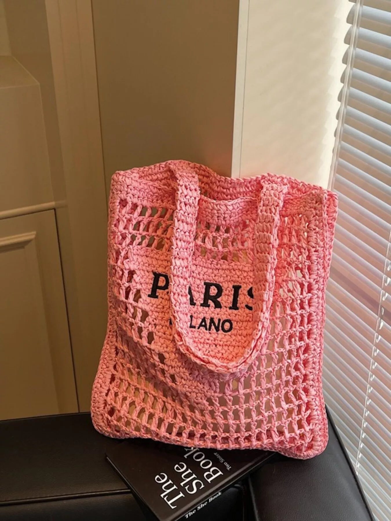 Crochet Knit Shoulder Bag