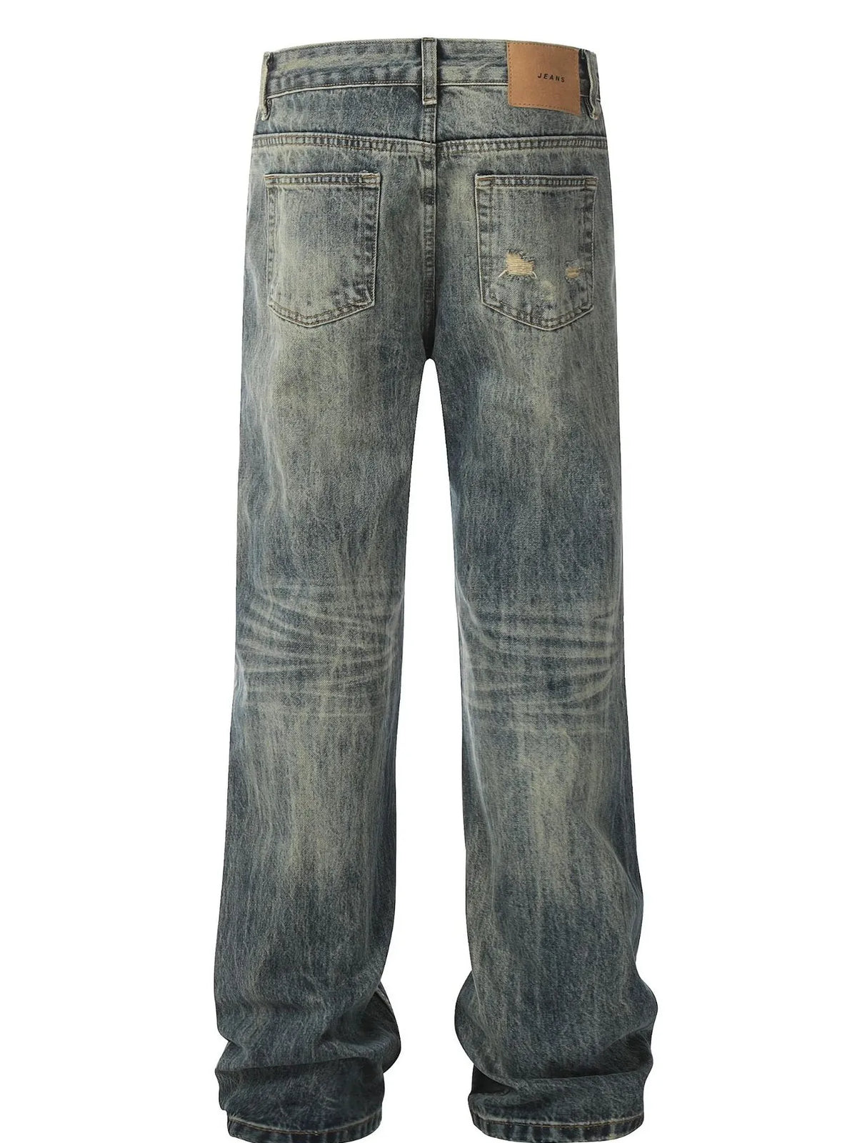 Men's Distressed Loose Fit Jeans