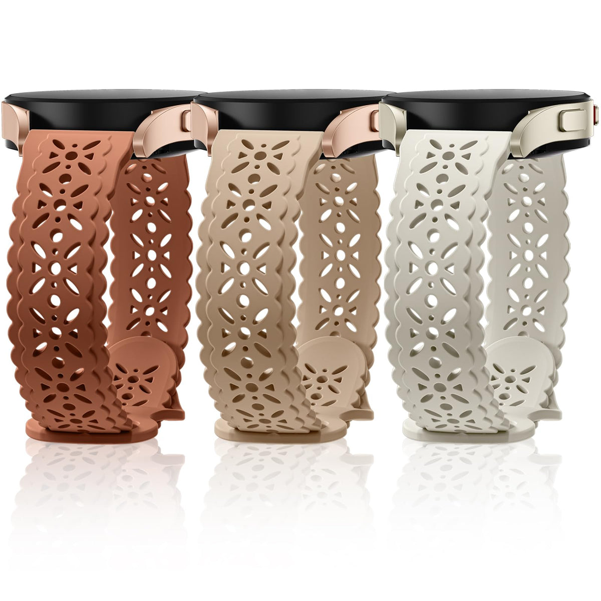 Lace Floral Watch Band Samsung