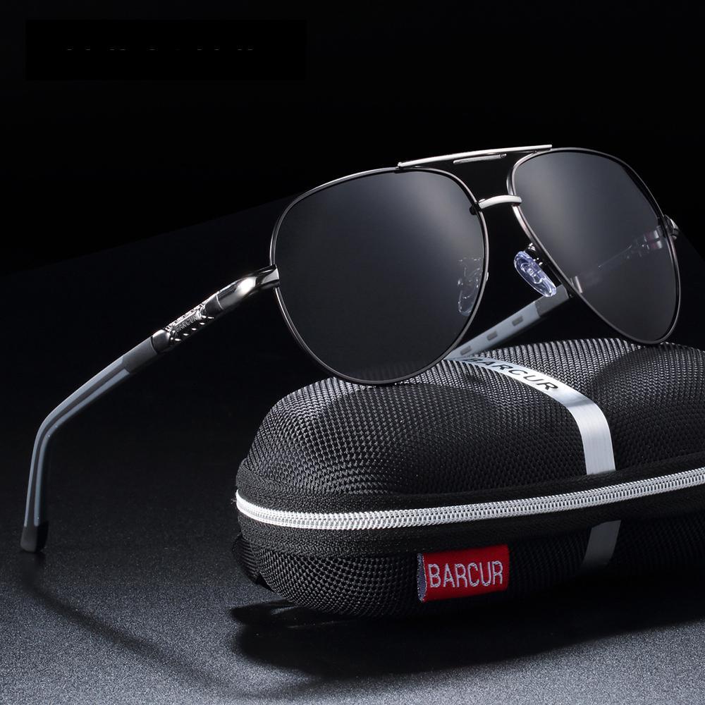 Retro Vintage Business Men Polarized Aviation Pilot Classic
