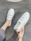 Round Toe Flat Sneakers