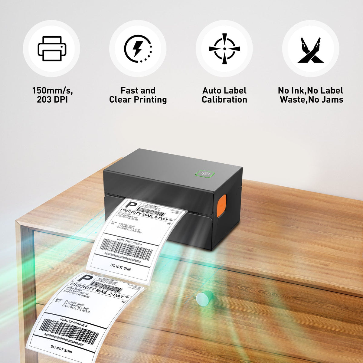 Electronic Face Sheet Thermal Label Printer